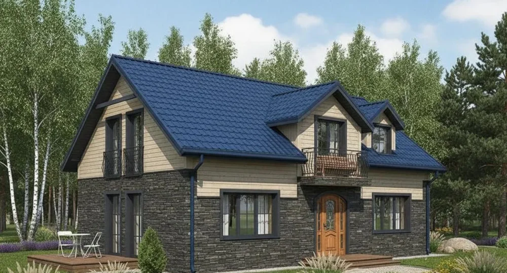 Проект Одноэтажный дом 13 на 8, 81 м2