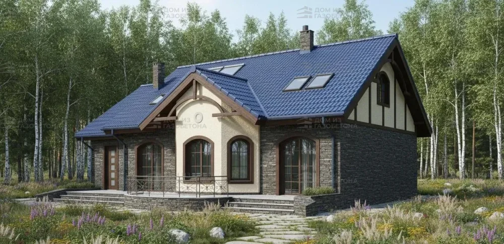 Проект Двухэтажный дом 14 на 12, 172 м2